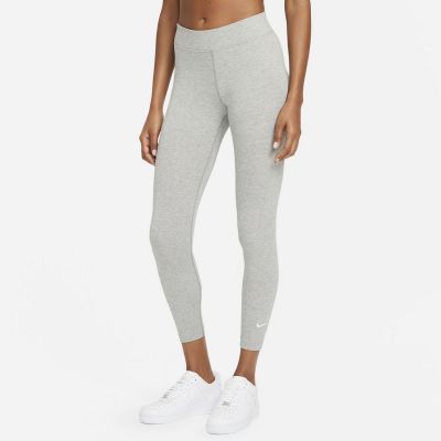 Nike Womens Sportswear Essential Midrise Ankle Leggings-L,Dark Gray Heather